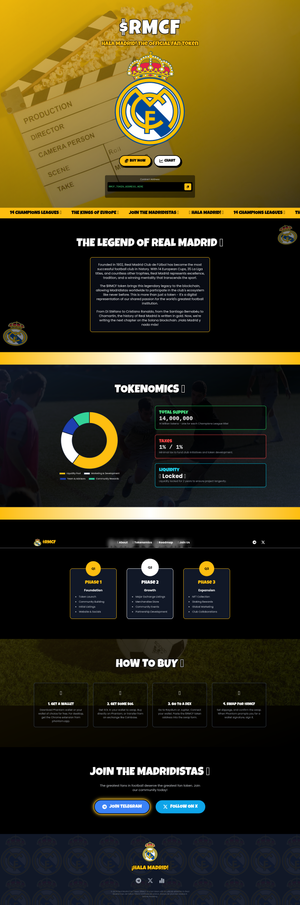 Hala Madrid Fan Token - RMCF