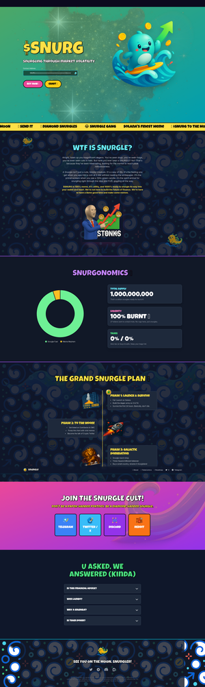 Snurgle: Solana's Meme-Powered Adventure