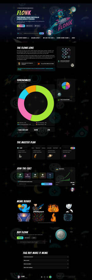 FLONK: The Sound Your Portfolio Makes When It Moons