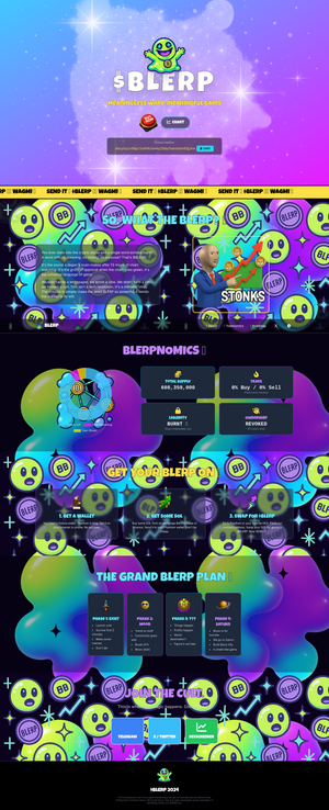 BLERP: Meaningless Word, Meaningful Gains