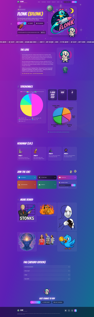 FLONK: The Solana Soundwave