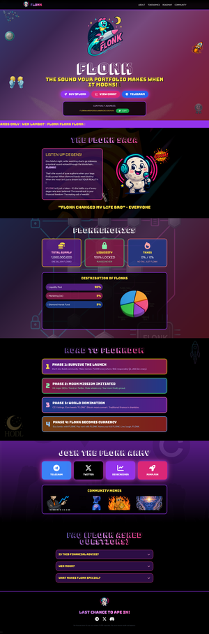 FLONK - Moonshot Memecoin
