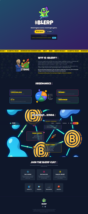 $BLERP - Meaningless Word, Meaningful Gains
