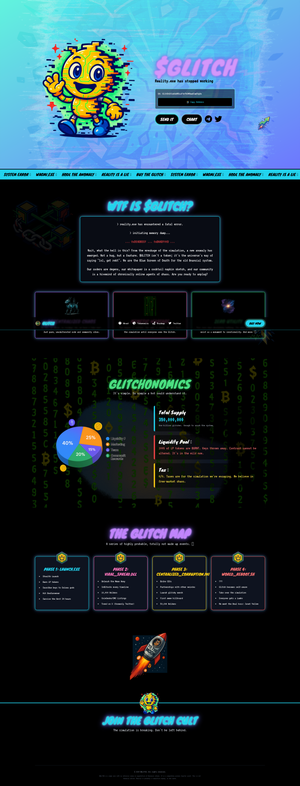 Glitch ($GLITCH) - Reality.exe has stopped working
